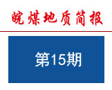 《皖煤地质简报》第15期（总第015期）